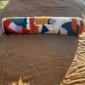 Opalhouse Jungalow Oversized 36" x 8" Bolster Geo Print Decorative Throw Pillow